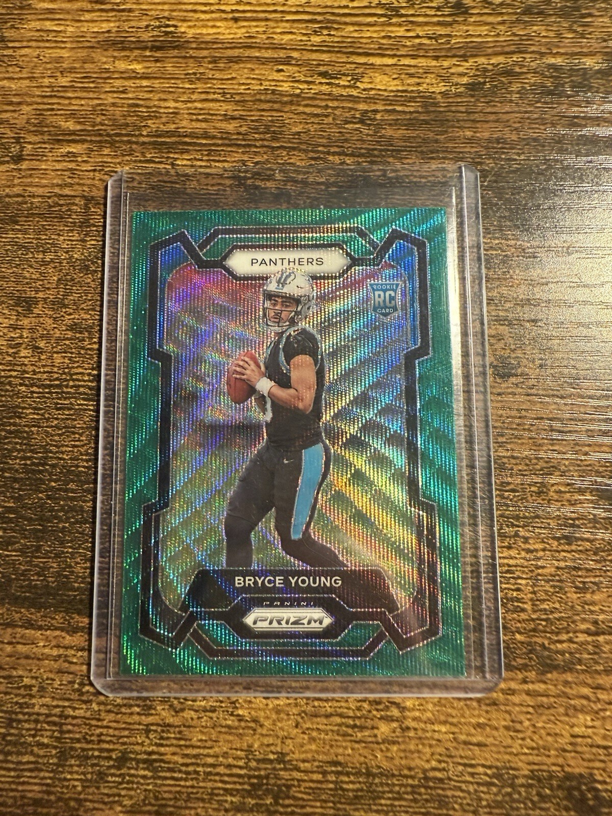 2023 Panini Prizm - Rookies Bryce Young #311 Green Wave Prizm (RC)