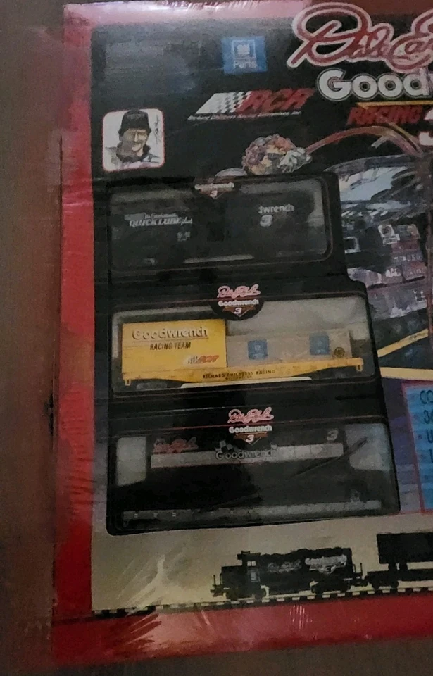 Dale Earnhardt Goodwrench Racing 特殊电动 LE 火车套装。 #3 全新带盒,未开封 — 第 4/4 张图片