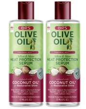 ORS Olive Oil Heat Protection Hair Serum infused with Coconut for...