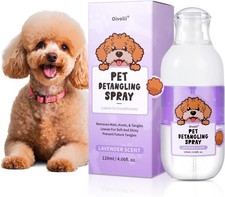 Dog  Cat Detangler  Dematting Spray   Leave-in Conditioner for Doodles, Poodle