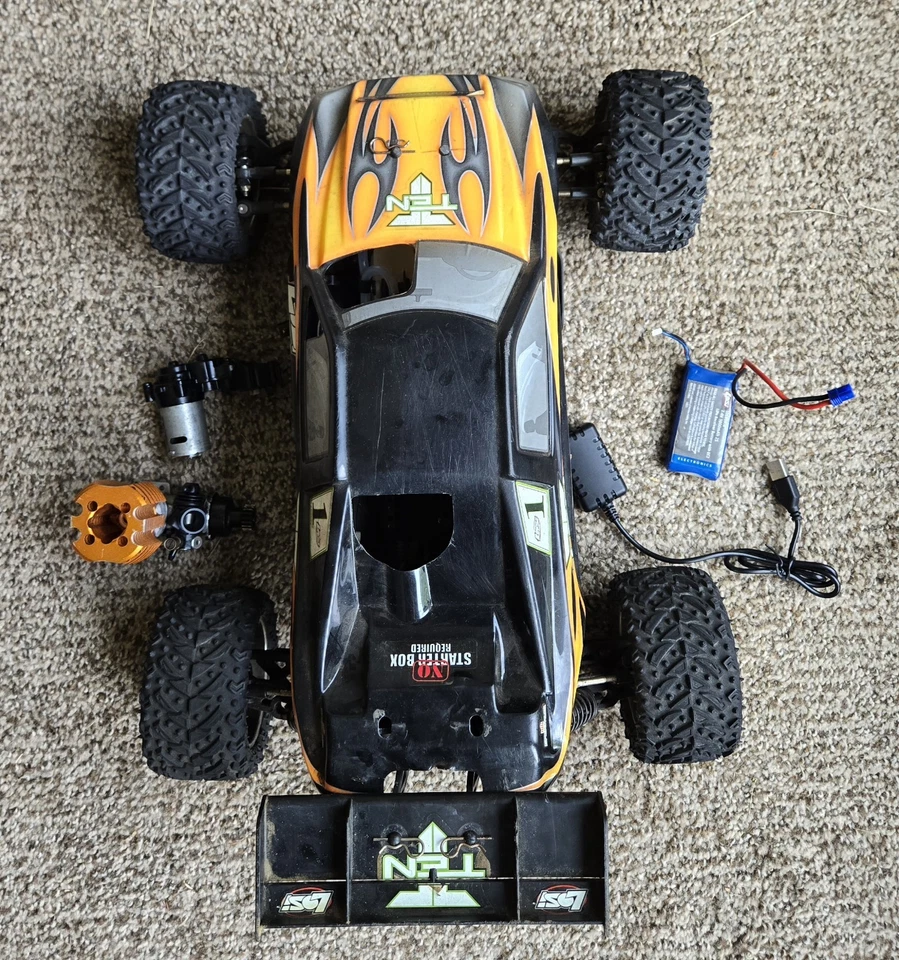 TEAM LOSI TEN-T 1/10 4WD NITRO TRUGGY PARTS (Read) - Image 2 of 4