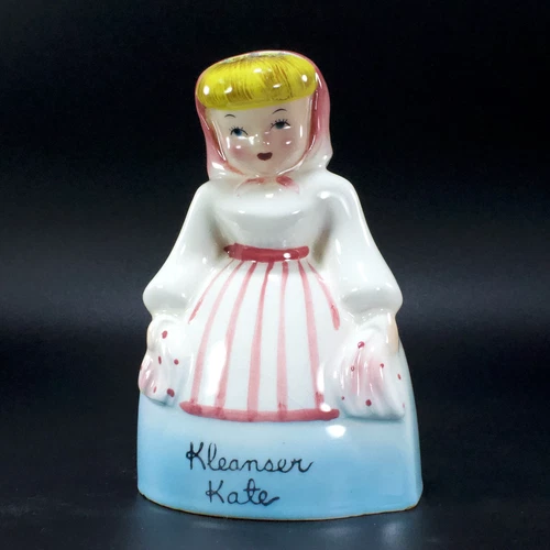 Kleanser Kate 1950s Powder Cleanser Dispenser Vintage Cottagecore *Condition