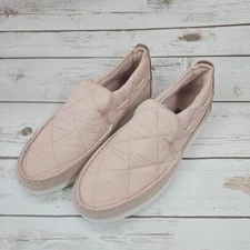 Women's Sperry Moc-Sider Nylon Blush Quilted Flats & Loafers Size 8