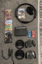 Nintendo Switch Console bundle - 4 games, dock, 1 controller set....
