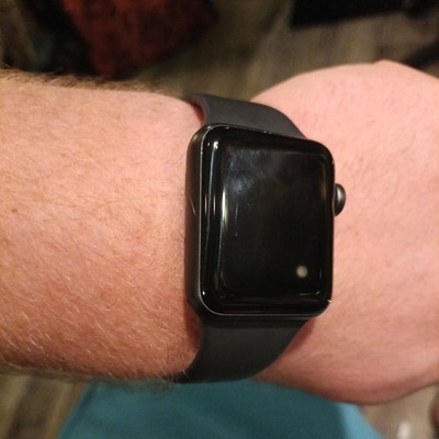 Apple MTF32LLA Watch Series 3gps 42 Mm Space Gray Aluminum With