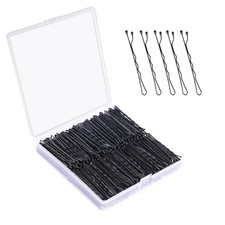 Bobby Pins - 360 Pcs, 2 Inch Premium, Secure Hold, Black Bobby Pins for ,