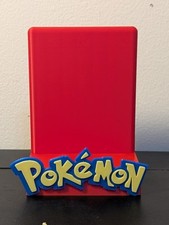 Pokemon Theme Card Display Stand Custom, Graded, Raw, Top Loader, Mag, One Touch