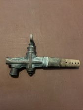 Victorian Antique Bronze Barrel Spigot - Primitive Cask Tap with Strainer