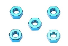 TAMIYA Hop-Up Options No.1411 OP.1411 3mm Aluminum Nut Blue 54411