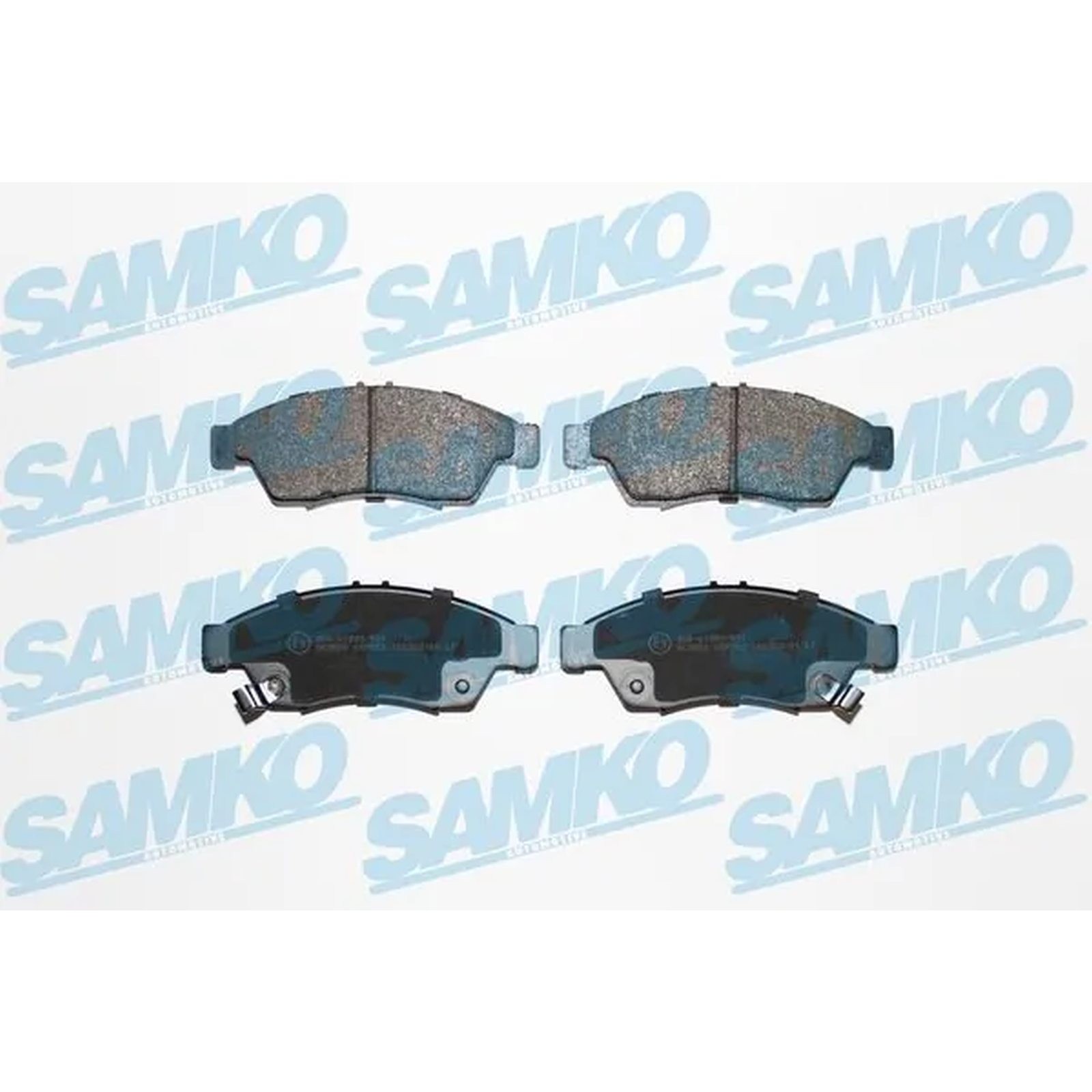 1x ORIGINAL® SAMKO Bremsbelagsatz, Scheibenbremse Vorne für Suzuki LIANA