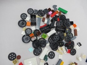 LEGO Monster Fighters: The Ghost Train (9467) parts and different BRIKS BULK lot