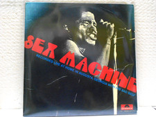 JAMES BROWN-LP--DOPPIO- " SEX MACHINE"--ITALY PRESS VG / EX+