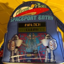 Loungefly Disney Pixar Toy Story Pizza Planet Space Entry Mini Backpack