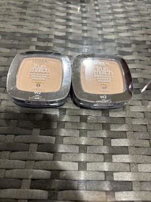 L'Oreal Paris True Match Super Blendable Oil 0.33 Ounce  W2 Light Clear Lot Of 2