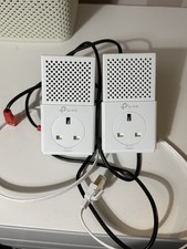 TP-Link TL-PA7010P AV1000 Passthrough Powerline Starter Kit Twin Pack