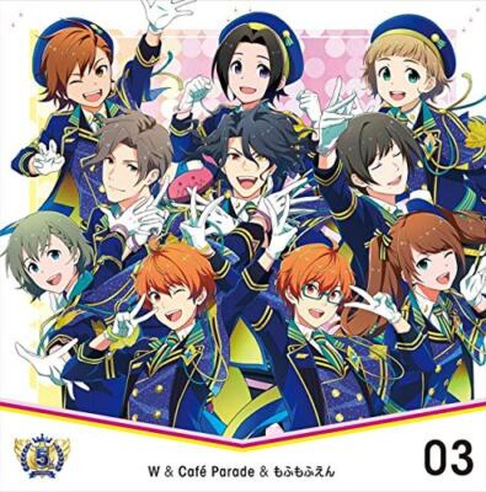 THE IDOLM@STER SideM 5th ANNIVERSARY DISC 03 W&Cafe Parade&Moemoefun SINGLE-CD