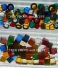 Star Trek TOS Resin buttons 50 Round 50 square prop — photo 1