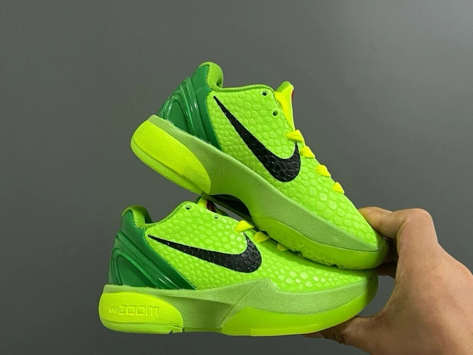 Kobe 6 Protro 'Grinch' Kids Size US (11C-3Y) | eBay