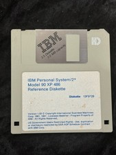 IBM Personal System/2 Model 90 XP 486 Reference Diskette 3.5 Media