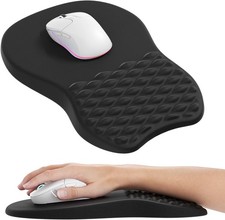 Ergonomic Mouse Pad with Wrist Support, Wrist Rest Mousepads for Carpal Tunnel P