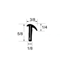 New Universal Window Sweep Beltline Molding Each 5132116 New Universal Window Sweep Beltline Molding Each 5132116