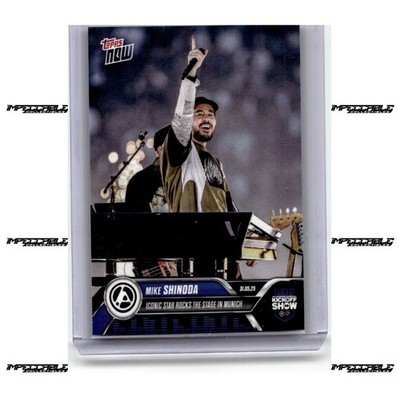 2024-25 Topps Now UCL - #167 Mike Shinoda /5884 Rocks the Stage in Munich