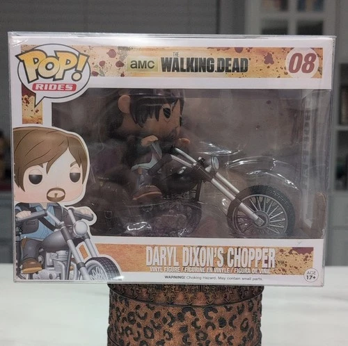Funko Pop! Vinyl The Walking Dead Daryl Dixon's Chopper Edition Five #08 Figure