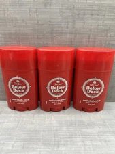 3x Old Spice Below Deck 1.7 oz Anti-Chafe Stick Non-Greasy Fragrance Free b1