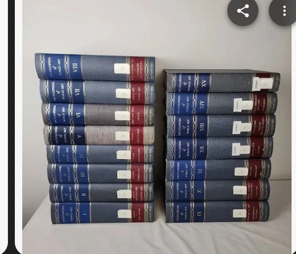 Encyclopedia of World Art COMPLETE SET 15 Volume McGraw Hill 1972 EDITION - Image 2 of 4