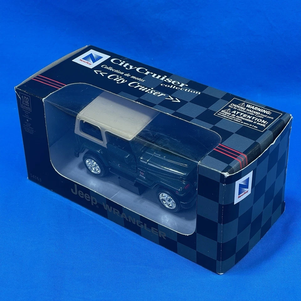 NewRay City Cruiser Jeep Wrangler Green Sahara Diecast #54163 1/32 - New In Box - Image 3 of 4