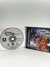 Chrono Cross Sony PlayStation 1 PS1 Black Label Missing Front Cover