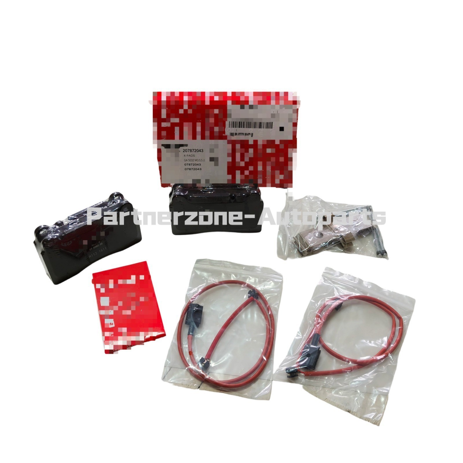 FOR Ferrari 458 Italia & 458 Spider 70002544 Rear Brake Pad Kit With Sensor