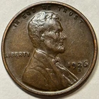 1926-S Lincoln Cent Wheat CENT. Semi- Key Date. Au Original