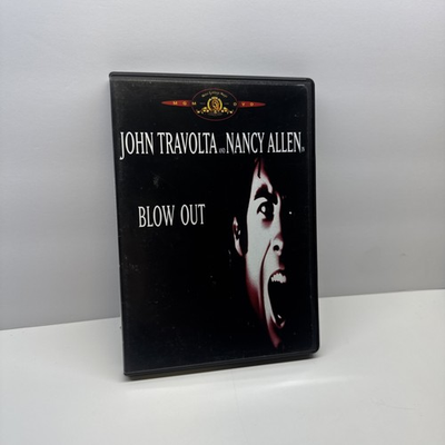 #ad Blow Out DVD 1981 MGM Brian De Palma#x27;s John Travolta Nancy Allen. Rare Oop $9.45