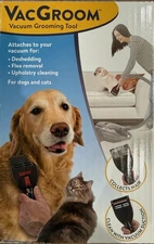 Penn-Plax VacGroom Pet Grooming and Shedding Vacuum Attachment Kit