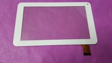 BLANC tactile touch digitizer vitre Tablette Lenco Kidztab-74 SZYBA