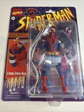 Marvel Legends Cyborg Spider-Man 6 Action Figure NEW Retro Card Hasbro
