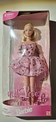 1999 NIB Mattel Barbie with Love Valentine Hearts Doll Target Special Edition