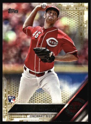 2016 Topps Update Jon Moscot    #US29 Cincinnati Reds