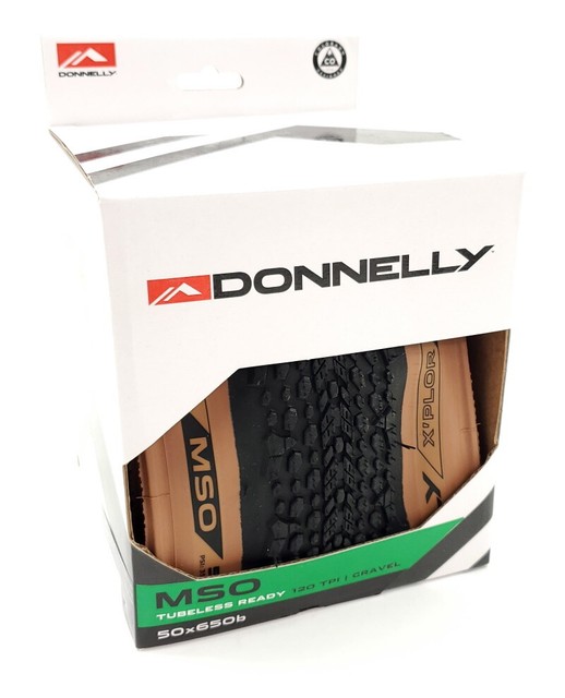 Donnelly X'plor MSO Tire Tubeless Ready Folding 650b 27.5 X 50 Tan Wall