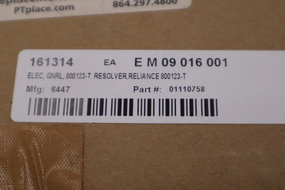 TAMAGAWA RELIANCE ELECTRIC 800123-T RESOLVER NEW IN BOX STOCK G448 - Image 3 of 3