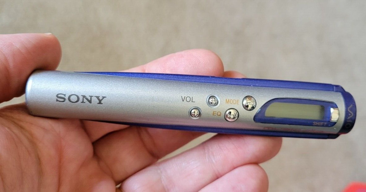 レア★稼働品SONY VAIO music clip MC-P10レトロソニー Vintage Sony VAIO Music Clip Personal Network Player MC-P10 MP3
