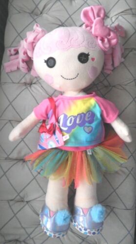 Toy - Lalaloopsy/Build-a- bear soft doll, approx. 53cm, clothes, bag,  hair bow - Picture 1 of 10