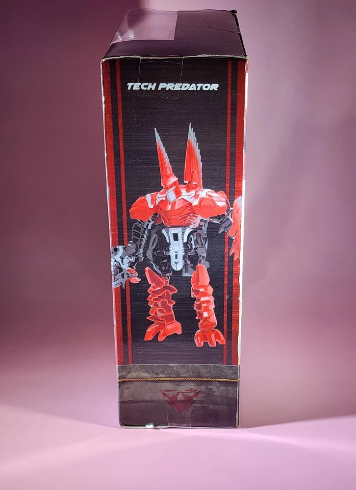 TECH PREDATOR ~ 6" Mega Tech Dino ~ Dinobot Dinosaur Robot action figure toy - Image 3 of 3