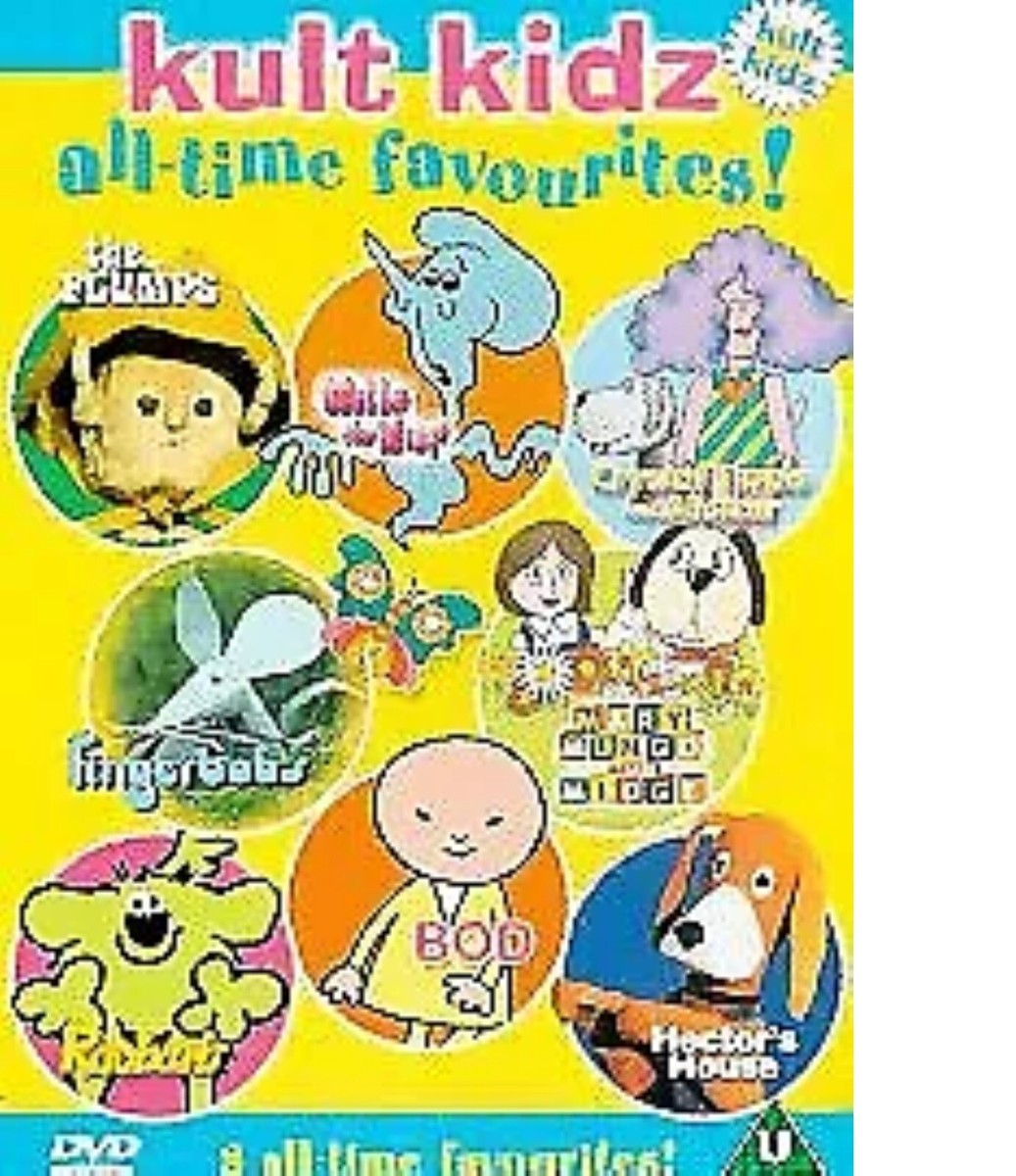 Kult Kidz All Time Favourites DVD Children Original UK Rele Brand