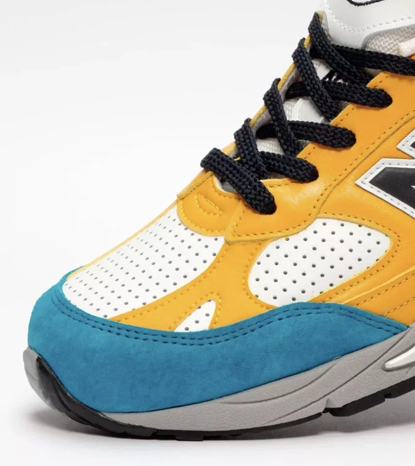 SNS x New Balance 991 Yellow Blue Made In England M991EF Men's