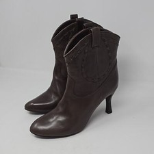 Marc Jacobs Sandy Lissato Calf Brwon Leather ...