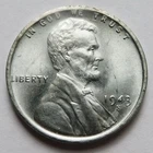 1943-S Steel Lincoln Wheat Cent Gem BU 1C