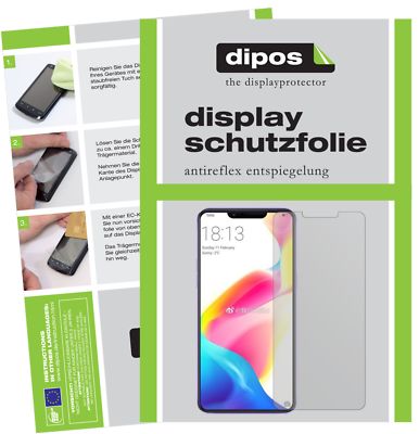 Dipos 6 Pellicole Antiriflesso Per DJI Osmo Action - Protezione Opaca Anti-impronte (Made In Germany) - 2