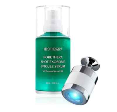 MEDITHERAPY Porethera Line up Shot Minimizer Gerät + Exosome Spicule Serum 38ml